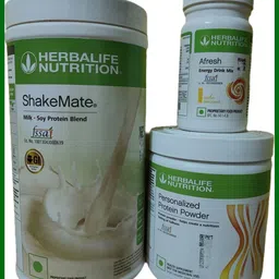 herbal nutrition life WEIGHT LOSS COMBO SHAKEMATE PROTEIN POWDER AFRESH LEMON Protein Shake-picture-14