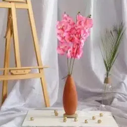 satyam kraft Artificial Orchid Gladiolus Flower for Home Decoration and Craft Pink Orchids Artificial Flower image 2