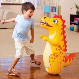 pulsbery Hit Me (Multicolor bouncer toy For Toddlers) Multi Pack / Pack Of 1 Inflatable HitMe Toys image 4