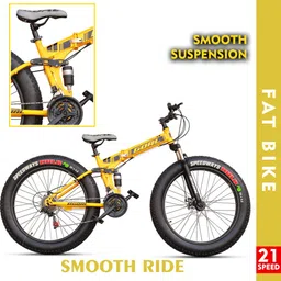 goal YELLOWFOLDINGFATTYRE 26 T (inch) Folding Bikes/Folding Cycle image 4