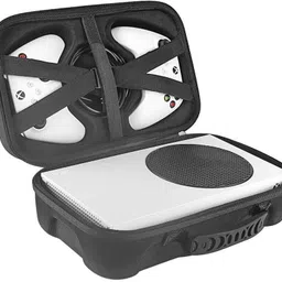 OIVO INDIA Travel Case for Xbox Series S Hard Shell Carrying Cover for Console, Controller Gaming Accessory Kit image 1