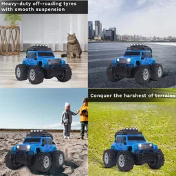 frendo Off Roader Rechargeable Remote Control Monster Truck for Kids image 5