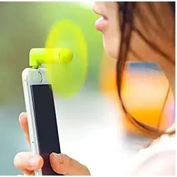 JANGI Type-C Personal USB Mini Fan 155 for Android Cell Phones USB mini Fan Type-C portable mini fan 155 usb OTG adaptor gadget for all mobiles USB Fan image 4