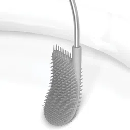 Joseph Joseph Cream Coloured Solid Flex Steel Toilet Brush image 5