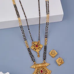 house of common Alloy Gold-plated Gold Jewel Set-picture-10