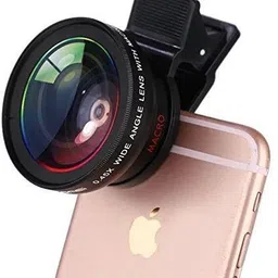 Wifton VXI® -23-Camera Lens Kit, 2 in 1 Clip on Cell Phone Lens 0.45X Wide Angle Lens Mobile Phone Lens image 4