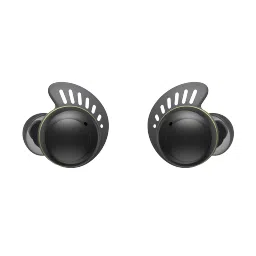 LG Tone Free Fit TONETF7Q TWS Earbuds with Active Noise Cancellation (IP67 Water Resistant, Bass Boost Technology, Black Lime) image 2