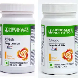 herbalife nutrition Afresh Energy Drink Mix Ginger & Lemon Flavor 2 pcs Energy Drink-picture-19