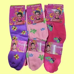 naosucura Women Self Design Mid-Calf/Crew-picture-38