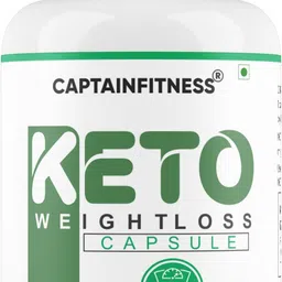 captainfitness Keto weight loss capsule | Fat loss management & energy(48) image 1