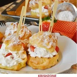 krishzone Disposable Wooden Fruit Fork image 2