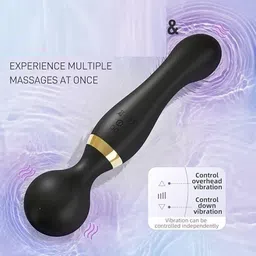 everglow Strong Vibrating Dual Head Vibrator Massager Pain Relief Body Massager-picture-22