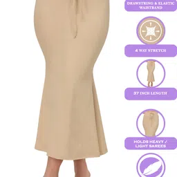 Mehrang FISH PETICOATS1 Cotton Blend Petticoat-image-3