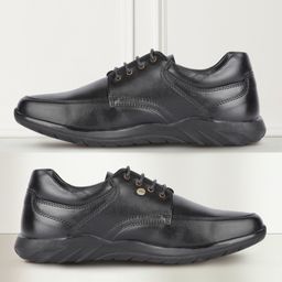 liberty Fortune BENTLICK-E Formal Shoes With EVA Sole | Office Wear Lacing Derby For Men-picture-34