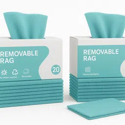 dr.vs Premium Microfiber Removable Cleaning Rag – Reusable (2 Box) Wet and Dry Microfiber Cleaning Cloth-picture-13