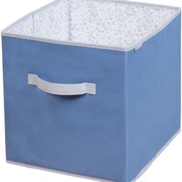 interdesign Polypropylene ID jr Dotti Fabric Storage Cube for Closet, Bedroom - Small Storage Basket-picture-31