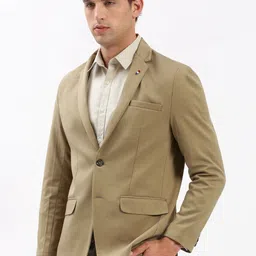showoffff Men Solid Single Breasted Casual Blazer image 3