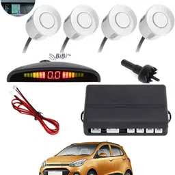 aarsh store Universal 4 White Reverse Parking Sensor-AF25A295 Universal 4 White Reverse Parking Sensor-AF25A295 Parking Sensor-picture-30