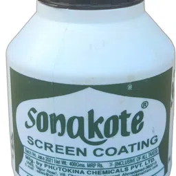 rm Sonakote Screen Coating Emulsion 400g with 2 Sensitizer Pouch image 2