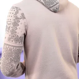 highlander Men Full Sleeve Printed Hooded Sweatshirt image 5