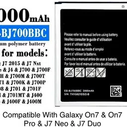 NetTorn Mobile Battery For Compatible Samsung Galaxy On7 Pro II SM-710/F 3000mAh(Premium Quality) image 2