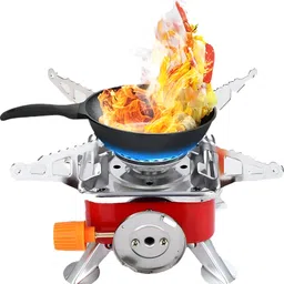 rich mart Folding Gas Stove And Picnic Butane Gas Burner For Outdoor Camping, Travelling Stainless Steel Manual Gas Stove-picture-33