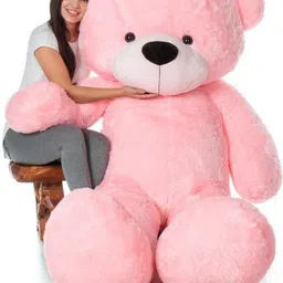 Teddy Bear 3 Feet valentines gift for girls Loveable and Huggable Baby Pink - 91.44 cm-image-17