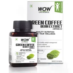 WOW Life Science Green Coffee Bean Extract - 60 Capsules (Veg)-picture-10