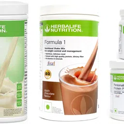 Formula 1 Shake Chocolate +Protein Powder 200 Gram + Afresh - Tulsi + Shake Mate Protein Shake-image-11
