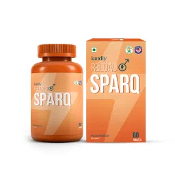 Kindly Health Reload Sparq 60 Tablets For Vitality Support, Stamina Boost, Supports Metabolism & Relaxation | Ashwagandha, Ginkgo Biloba & Fenugreek | Support Strength & Energy-image-38
