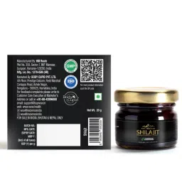 WOW Life Science Pure Himalayan Shilajit / Shilajeet Resin Powered by Ashwagandha - 20g | Guaranteed 75%+ Fulvic Acid | Enhance Strength, Stamina & Immunity | Contains Lab Certificate | 100% Ayurvedic image 2