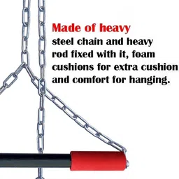 fitnesstricks Amazing Quality Combo of Chin Up Bar with Hulk Gallon Bottle Fitness Accessory Kit Kit image 2