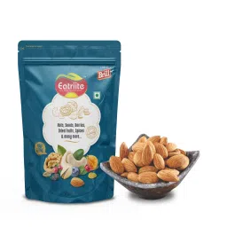 Eatriite Natural Premium California Almonds 250g Pack |High in Fiber | Help in Boost Immunity | Gluten Free | Real Dry Nuts-image-17