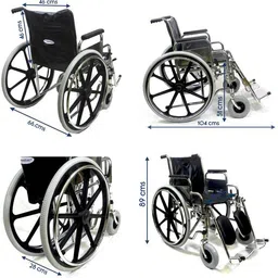 kosmocare RCS201 Manual Wheelchair image 2