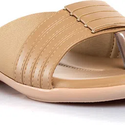 khadim's Women Lightweight Comfort Extra Soft Trendy Premium Stylish Flats Sandal image 4