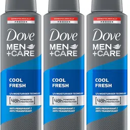 dove Men+Care Cool Fresh Dry Spray Antiperspirant Deodorant (Pack of 3) Deodorant Spray - For Men-picture-34
