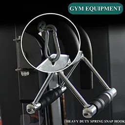 abssports Heavy Duty Stainless Steel Carabiner Snap Hook for Outdoor Hiking, Gym Use. Locking Carabiner image 4