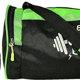 rocketsale 20 L Gym Duffel Bag - DB_Let The Gains Begin Gym Bags For Men Fitness Bag/ Fitness Gym Bag/Sport Bag - Green, Black-picture-24