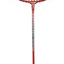hipkoo sports 2 Wide Body Rackets and 3 Shuttlecocks, Ideal for Beginner (Red) Badminton Kit image 2