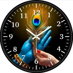 trendydiy Analog 25 cm X 25 cm Wall Clock image 1