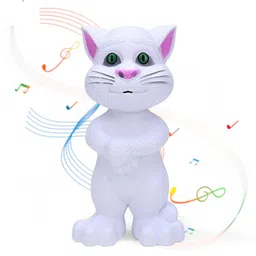 sabirat Talking Tom Toy For Kids, Recording, Story, Music, Touch, Talk To Toy-picture-28