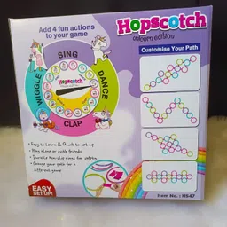 arniyavala Hopscotch Ring Game 13 Multi-Colored Plastic Rings and Connectors image 2