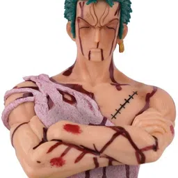 offo One Piece Anime Zoro Standing Action Figure image 5