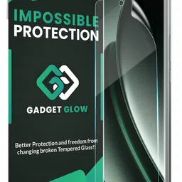Gadget Glow Edge To Edge Screen Guard for Realme GT 6 5G, Realme GT 6, GT 6 5G, 4 Layer Unbreakable Membrane with Easy Installation-picture-11