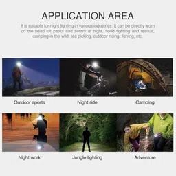 ziddjeet X313 M981 (ZOOMABLE METAL LED TORCH)5 Modes Flashlight, Super Bright Torch image 5