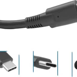 HP 90W-HP49O(Slim Oval) Spectre X360 15 series TPN-DA08 (USB-C) 90 W Adapter image 3