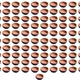 biway AH Handmade Mitti Diya & Deepak Earthenware (Pack of 51) Table Diya Set-picture-18