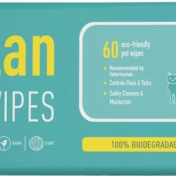 kolan Eco- Friendly & Multipurpose Pet Wipes for Cleaning Paws, Face, Eyes, Ears for Dog/Puppy / Cat/Kitten Pet Ear Eye Wipes-picture-12