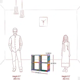 sb07 10 Layer Multipurpose Portable SpaceSaving Cloth/Shoe/Books Shelf Home & Office Metal Open Book Shelf image 5