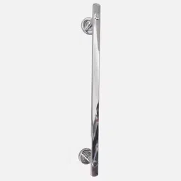 ntcd Elegant Towel Rod - Chrome Finish 24 inch 1 Bar Towel Rod image 2